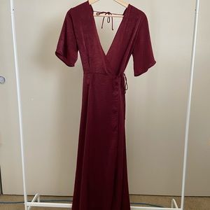 Whimsy + Row Lola wrap dress